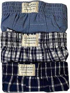 Boxers en coton pour hommes aux couleurs contrastées (3 pièces/paquet)