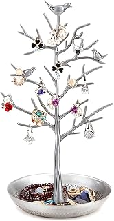 Ofrank boucles d'oreilles, colliers, bracelets, présentoir à bijoux, support à suspendre en forme