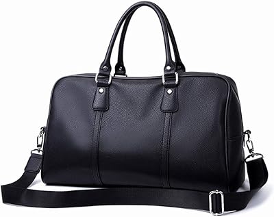 Sac de sport en cuir pu pour hommes sacoche pour le travail le week-end