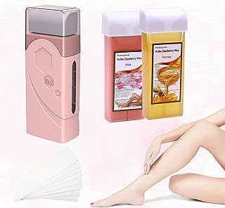 Chauffe-cire tedoy, appareil d'épilation pour épilation spa avec kit d'épilation pour hommes