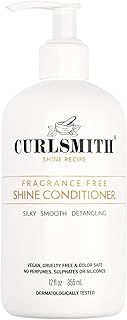Après-shampooing curlsmith shine doux et hydratant sensible sans parfum pour tous les types