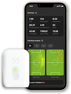 Traceur gps et gilet sukurbee wearable lite pour joueurs de football
