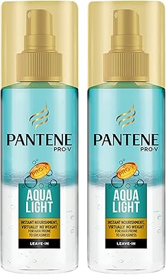 Pantene pro v aqua light spray après-shampooing léger et sans rinçage pour cheveux