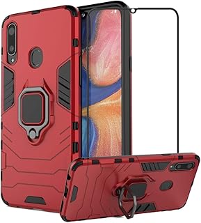 Coque de protection second spring pour samsung galaxy a20s avec protecteur d'écran