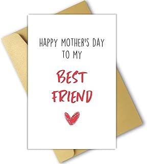 Carte drôle de fête des mères pour un ami, carte de fête