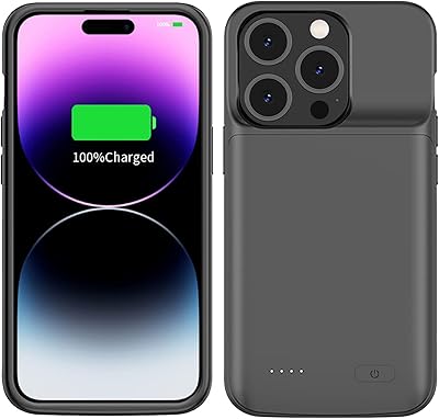 Coque batterie fb pour iphone 14 plus (4500 mah) coque de protection portable