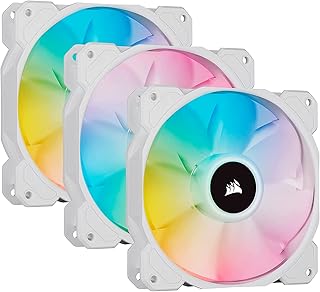 Corsair sp series sp120 rgb elite white, ventilateur led rvb 120 mm