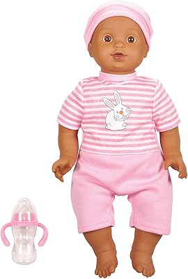 Poupée bébé lapin lotus soft multicolore 14 pouces 36 cm lt14103