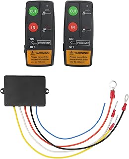 Kit de télécommande de treuil sans fil, contrôleur portable haute sensibilité, treuil