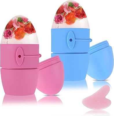 Rouleau de glace pour le visage et les yeux cube en silicone