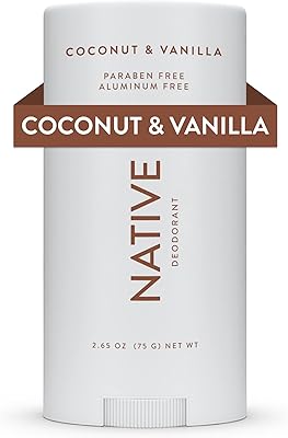 (2. noix de coco et vanille (le plus populaire)) - déodorant natif naturel pour femmes et hommes - vegan, sans gluten et non testé sur les animaux - sans aluminium, parabènes et sulfates - noix de coco et vanille. Diaytar : L'excellence du service, la douceur des prix