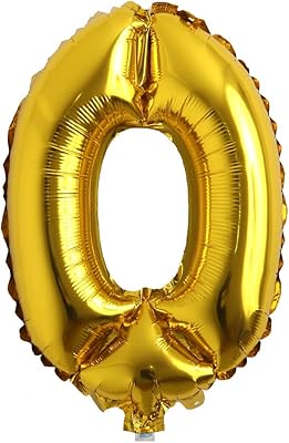 16" ballons en aluminium avec alphabet et chiffres pour décoration de mariage