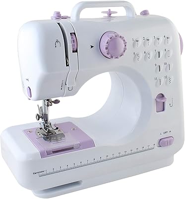 Machine à coudre portable nex double vitesse pour débutants en artisanat