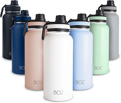 Bouteille d'eau boz en acier inoxydable isolée sous vide de 32
