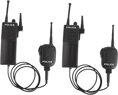 Toyvian 3 ensembles 2 pièces simulation talkie-walkie cadeaux de bal garçons jouet enfants