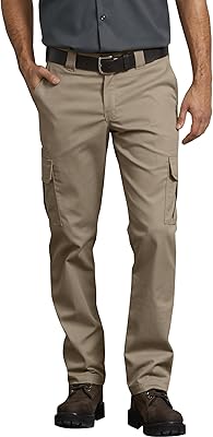 Pantalon droit slim en sergé extensible dickies pour hommes