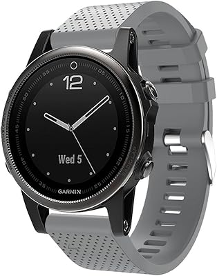 20 mm à dégagement rapide ajustement facile pour garmin fenix ​​​​​​5s