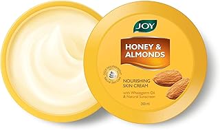 Crème nourrissante pour la peau joy au miel et aux amandes pour peaux