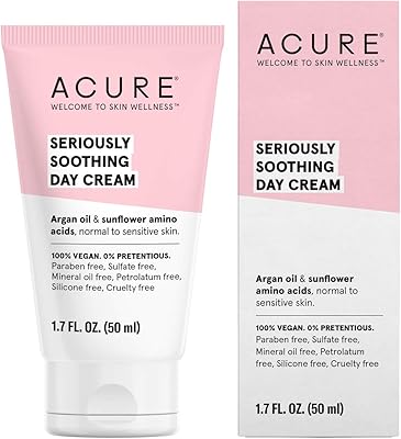 Crème de jour ultra apaisante acure | 100% végétalienne pour peaux