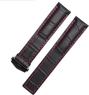 Bracelet de montre en cuir véritable cnhkau pour bracelet tag heuer