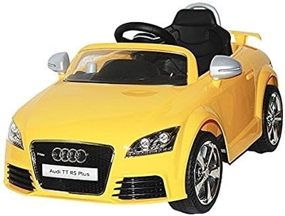 Voiture de course mega star avec une audi tr plus jaune