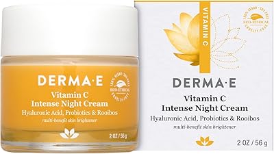 Crème de nuit intensive derma e à la vitamine c - crème
