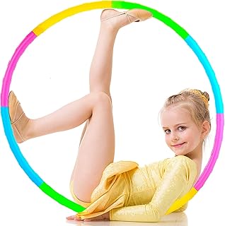 Hula hoop réglable pour enfants et adultes exercices de fitness hoop hoops la gymnastique