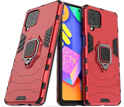Coque de protection robuste double couche compatible avec samsung galaxy f62 et m62
