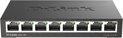 Commutateur ethernet gigabit 8 ports d-link dgs-108