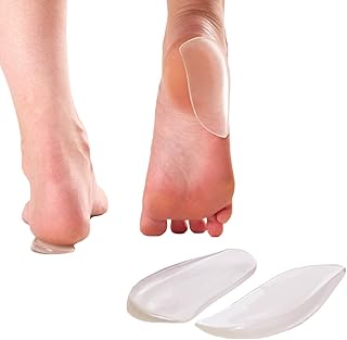 Semelles intérieures en silicone pour talons médiaux et latéraux (paire) - inserts