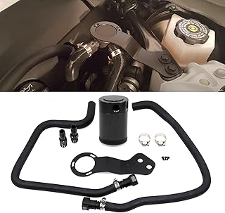 Kit de réservoir de récupération d'huile à déflecteur rulline compatible avec chevy camaro