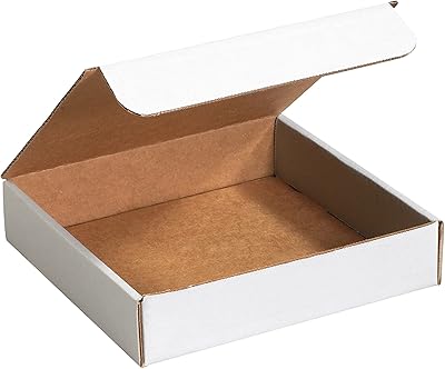 Boîte aux lettres en carton ondulé - blanc, 31x21x7 cm. Un océan de bonnes affaires sur Diaytar Sénégal