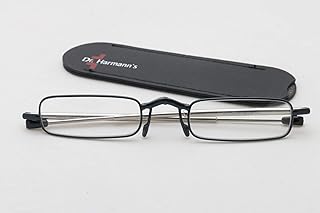 Lunettes de lecture rectangulaires dr. harman (bleu) (petit +1,75), bleu, 1,75