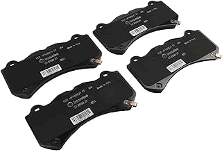 Jeu de plaquettes de frein à disque avant gm genuine parts 171-1040