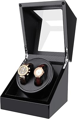 Boîte de remontage de montre automatique à tête unique rotative ultra silencieuse