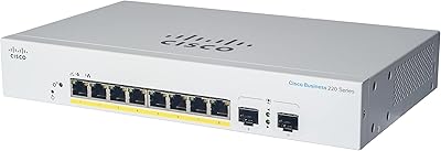 Commutateur intelligent cisco business cbs220-8t-e-2g | 8 ports ge | 2x1g enfichable à