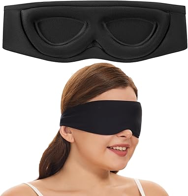 Masque de sommeil alaska bear pour dormeurs latéraux, meilleur masque contour des yeux