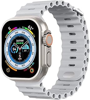 Bracelet en silicone amélioré dado avec motif ondulé compatible avec apple watch series 8 ultra, 8, 7, 6, 5, 4, 3s. Transformez votre façon de consommer avec Diaytar Sénégal