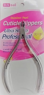 Coupe-ongles professionnel dx nails | pré-affûté en acier inoxydable