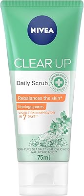 Exfoliant quotidien pour le visage nivea au sel marin, à l'acide salicylique
