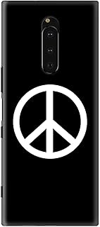 Coque stylisée compatible avec sony xperia 1, slim snap basic series, coque mobile