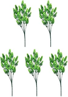 Plantes artificielles houblon en plastique faux arbustes de simulation buissons de verdure