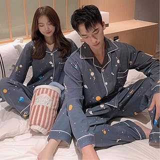 Pyjama de noël assorti en coton pour homme