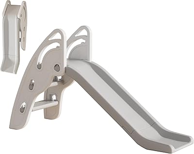 Grand toboggan pour tout-petits, ensemble de jeu avec pente de glissement extra longue