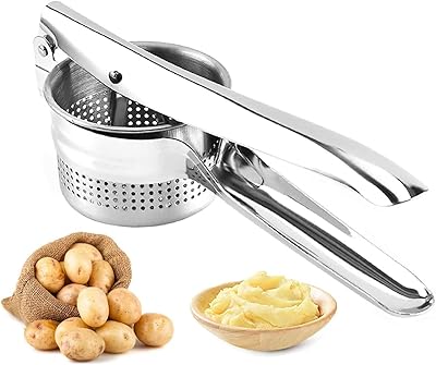 Presse à pommes de terre new line york en acier inoxydable outil commercial