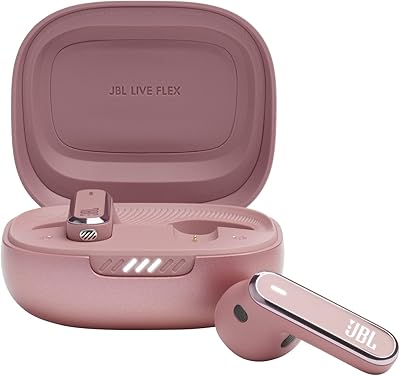 Écouteurs sans fil jbl live flex hi-fi 2.0 à réduction de bruit, batterie