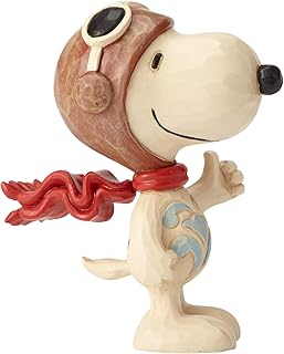 Minifigure enesco peanuts par game shore snoopy flying ice - multicolore, 3 pouces