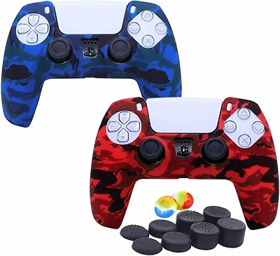 Étui de protection en silicone antidérapant pour manette sony playstation 5 dual sense