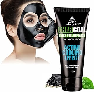 Masque peel off au charbon urbangapro pour hommes et femmes | élimine