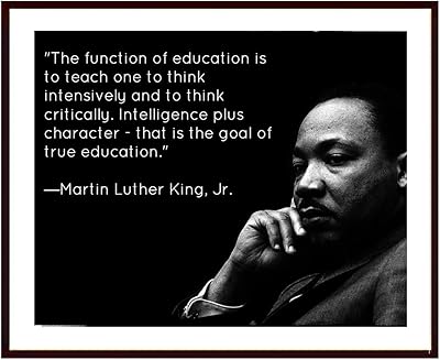 Cadre photo avec citations de motivation art martin luther king jr